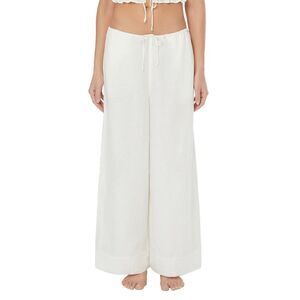 Onia Air Linen-Blend Wide Leg Drawstring Pant NWOT